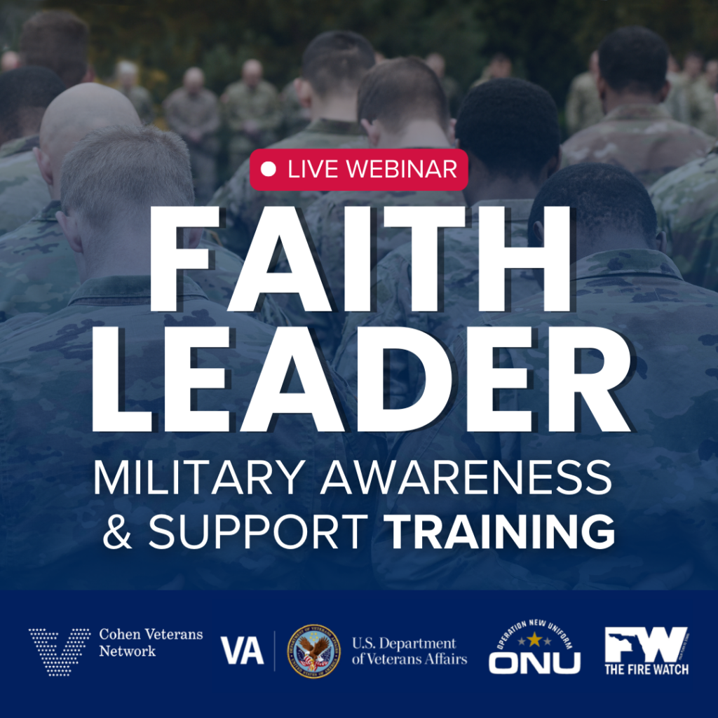 Faith Leader Military Awareness Training